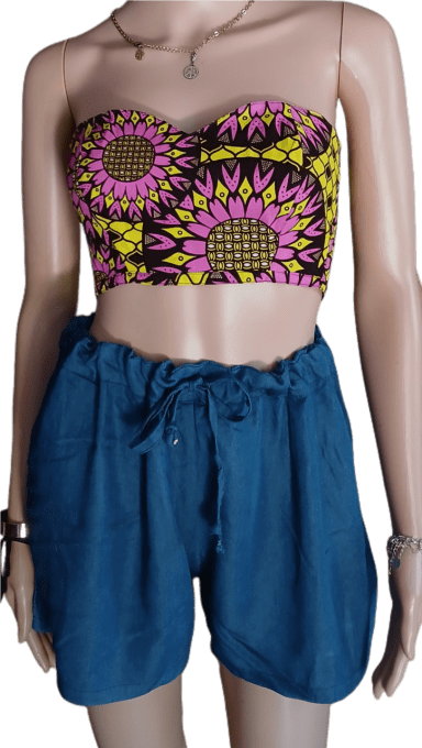bustier coloré 