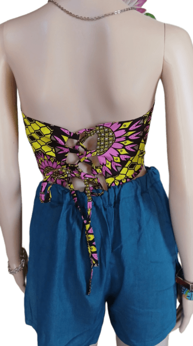bustier coloré 