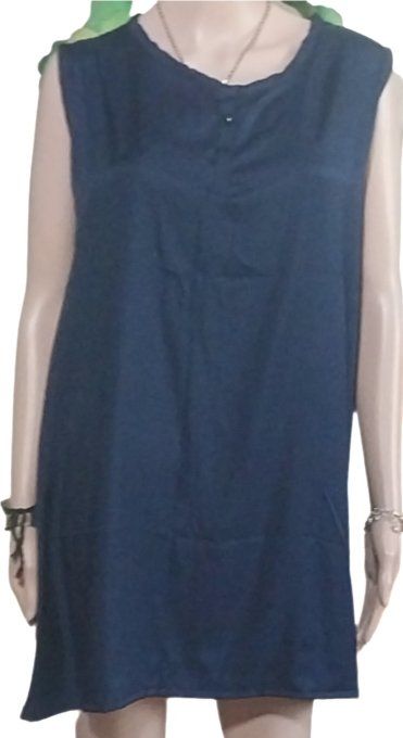 Tunique légère bleu marine